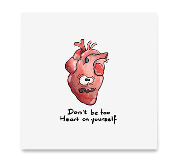 M0093 -  Don&#039;t be too heart on yourself