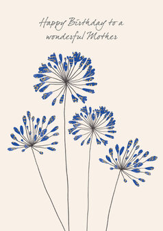 EH259 - Agapanthus - Mother birthday