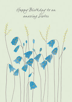 EH262 - Harebells - Sister birthday