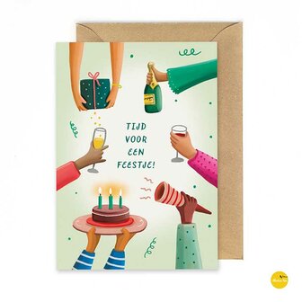 WK0055nl Tijd voor een feestje!