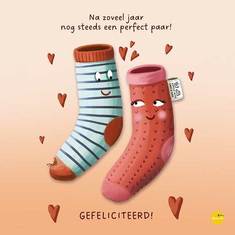 WK0041nl Huwelijksverjaardag - Na zoveel jaar nog steeds een perfect paar!