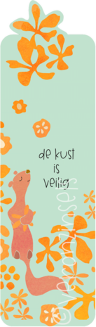 B306-220 - boekenlegger de kust
